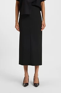 Pencil skirt wool