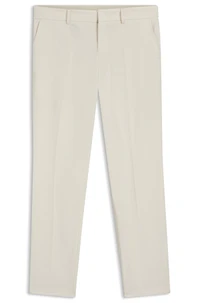 Packable trousers water-repellent stretch fabric