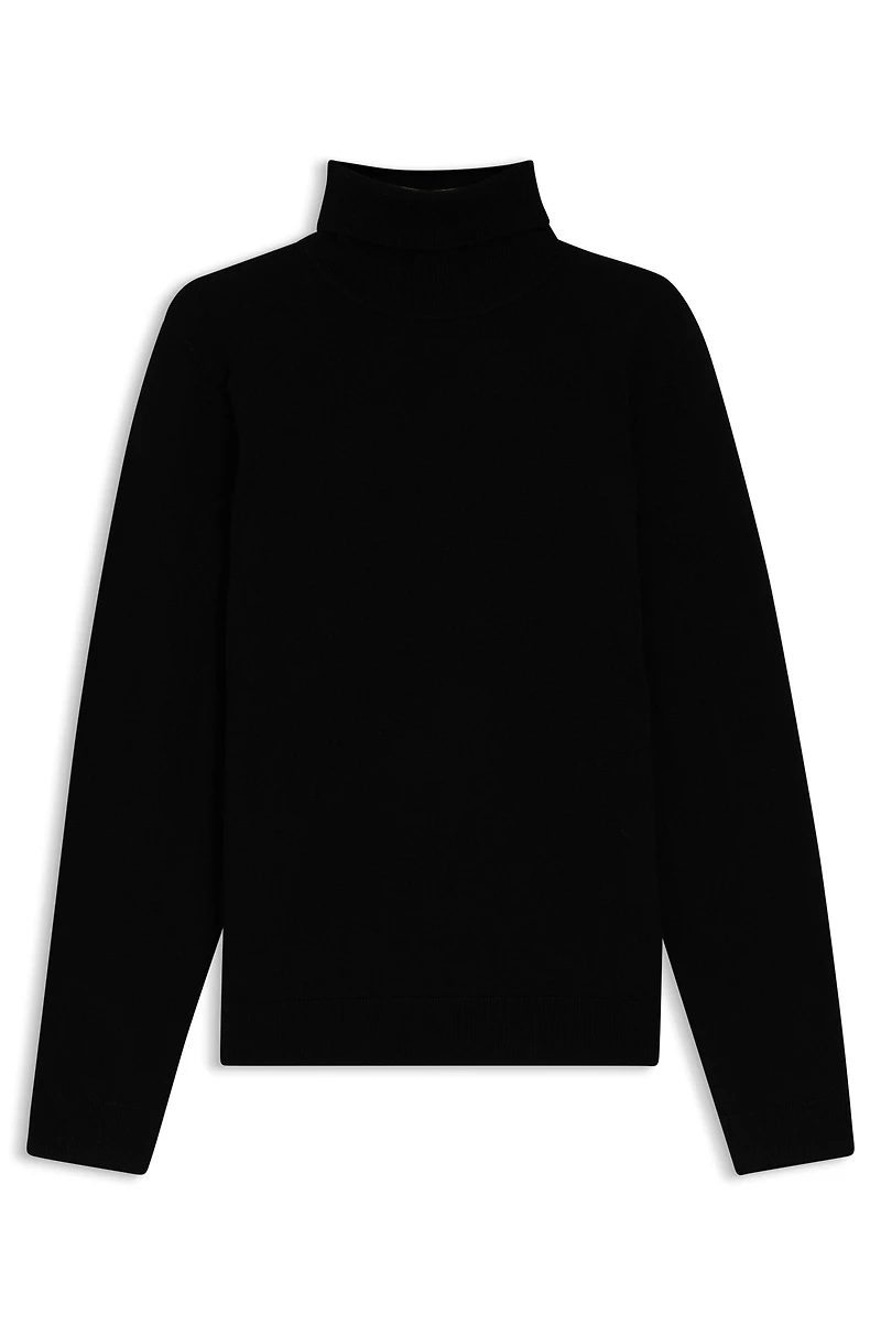 Rollneck sweater cashmere