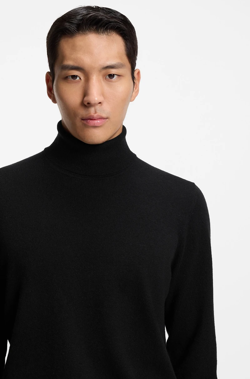 Rollneck sweater cashmere