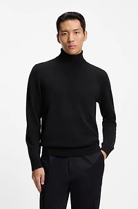 Rollneck sweater cashmere