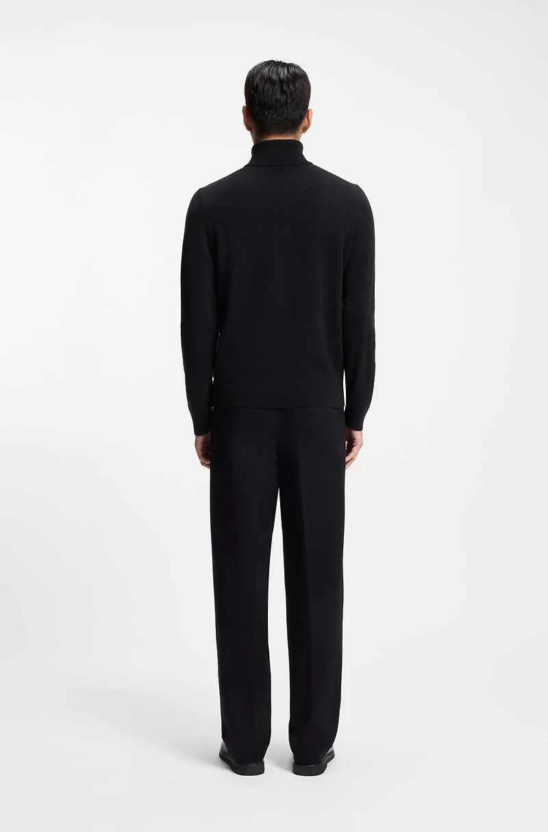 Rollneck sweater cashmere