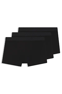 Three-pack of stretch-cotton trunks