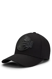 Porsche x BOSS cap in cotton with co-branded patch