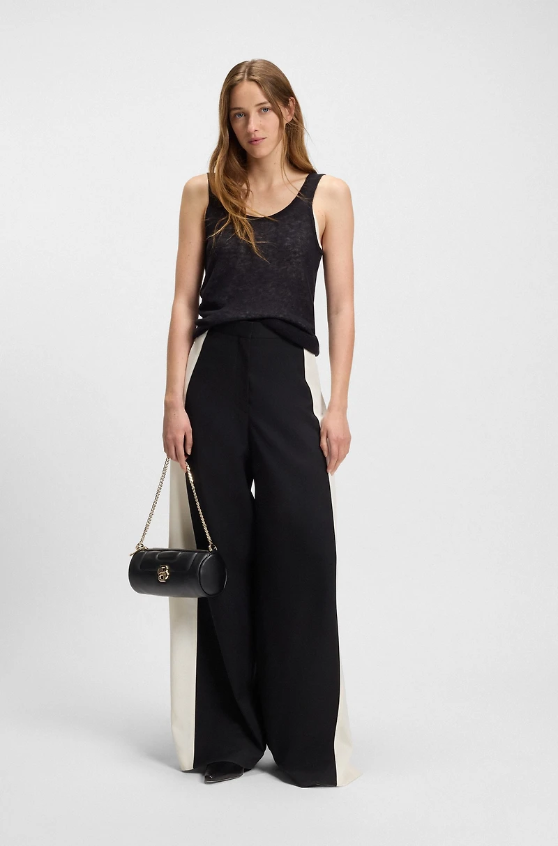 Shoulder bag with Double B monogram
