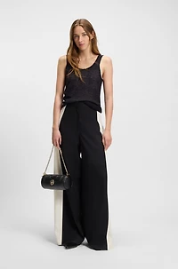 Shoulder bag with Double B monogram