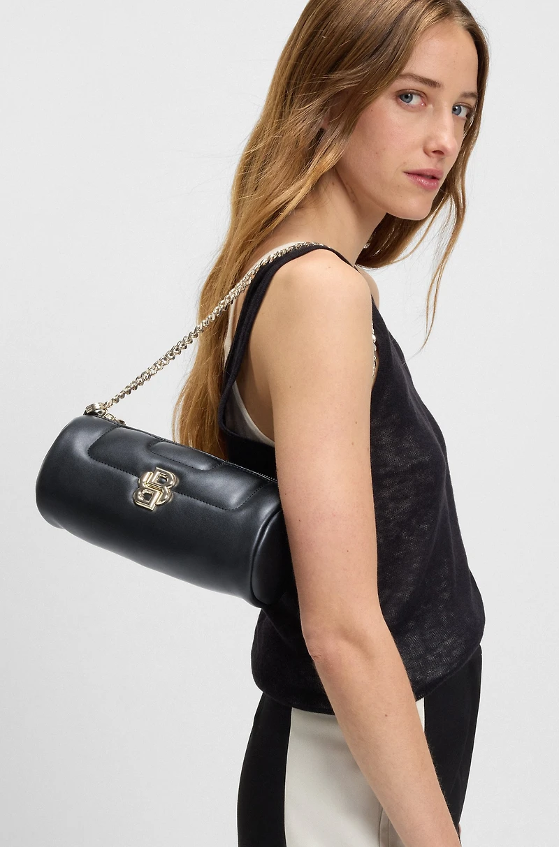 Shoulder bag with Double B monogram