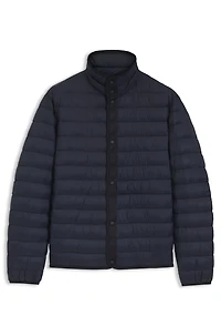 Padded-inner jacket with water-repellent finish