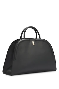 Ariell tote bag in grained leather with detachable strap