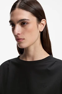 Handwritten-logo relaxed-fit T-shirt cotton jersey