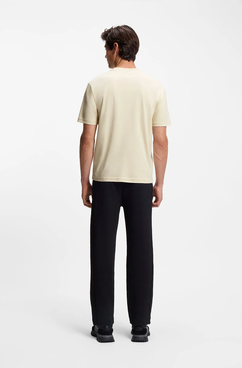 Structured-logo T-shirt cotton jersey