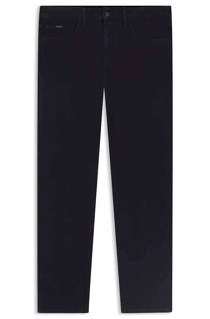 Blue slim-fit jeans comfort-stretch denim