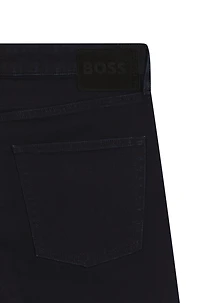 Blue slim-fit jeans comfort-stretch denim