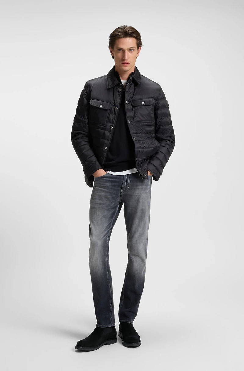 Elasticated-panel Chelsea boots suede