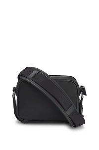 Crossbody bag with monogram pattern