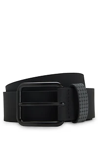 Porsche x BOSS belt Italian leather with patterned keeper