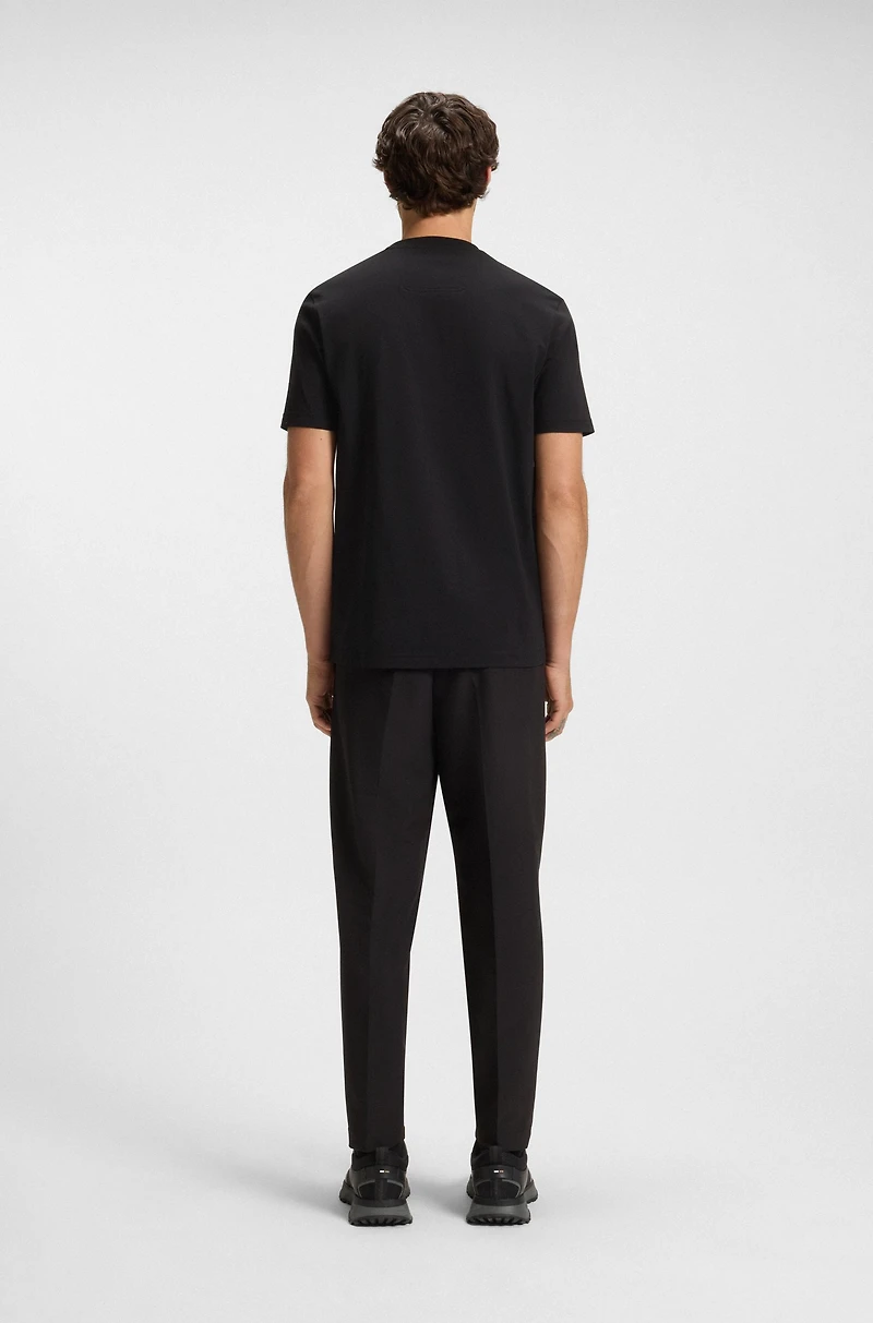 3D-logo T-shirt cotton jersey