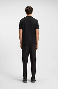 3D-logo T-shirt cotton jersey