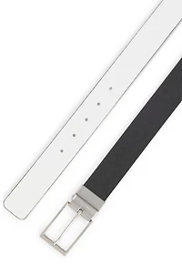 Reversible belt Italian leather