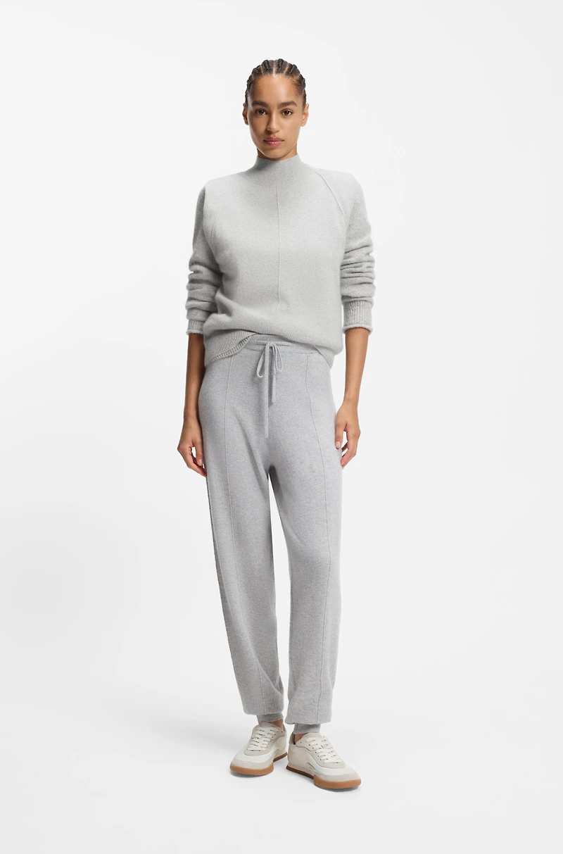 Sleeveless knitted top cashmere