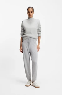 Sleeveless knitted top cashmere