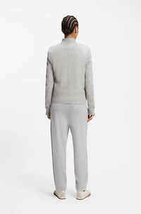 Sleeveless knitted top cashmere