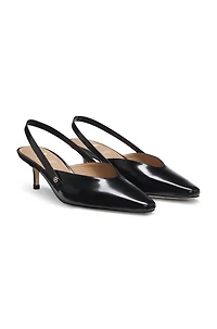 Slingback leather pumps with GAIT-TECH® comfort insole