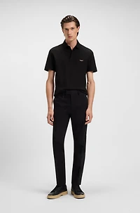 BOSS x ASTON MARTIN polo shirt cotton and silk