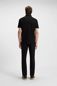 BOSS x ASTON MARTIN polo shirt cotton and silk
