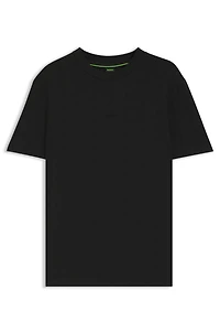 Jacquard-pattern T-shirt cotton