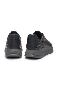 Porsche x BOSS trainers with leather and mesh