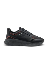 Porsche x BOSS trainers with leather and mesh