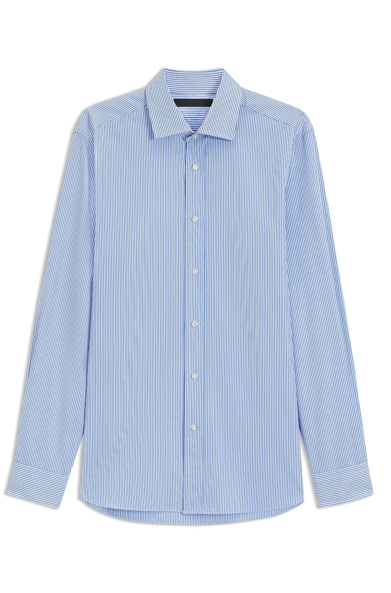 BECKHAM x BOSS slim-fit shirt cotton poplin