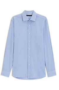 BECKHAM x BOSS slim-fit shirt cotton poplin