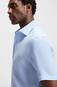 BECKHAM x BOSS regular-fit shirt 100% linen
