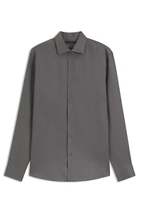 BECKHAM x BOSS regular-fit-shirt linen
