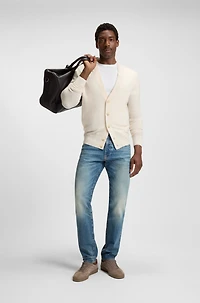 BECKHAM x BOSS low-top trainers suede