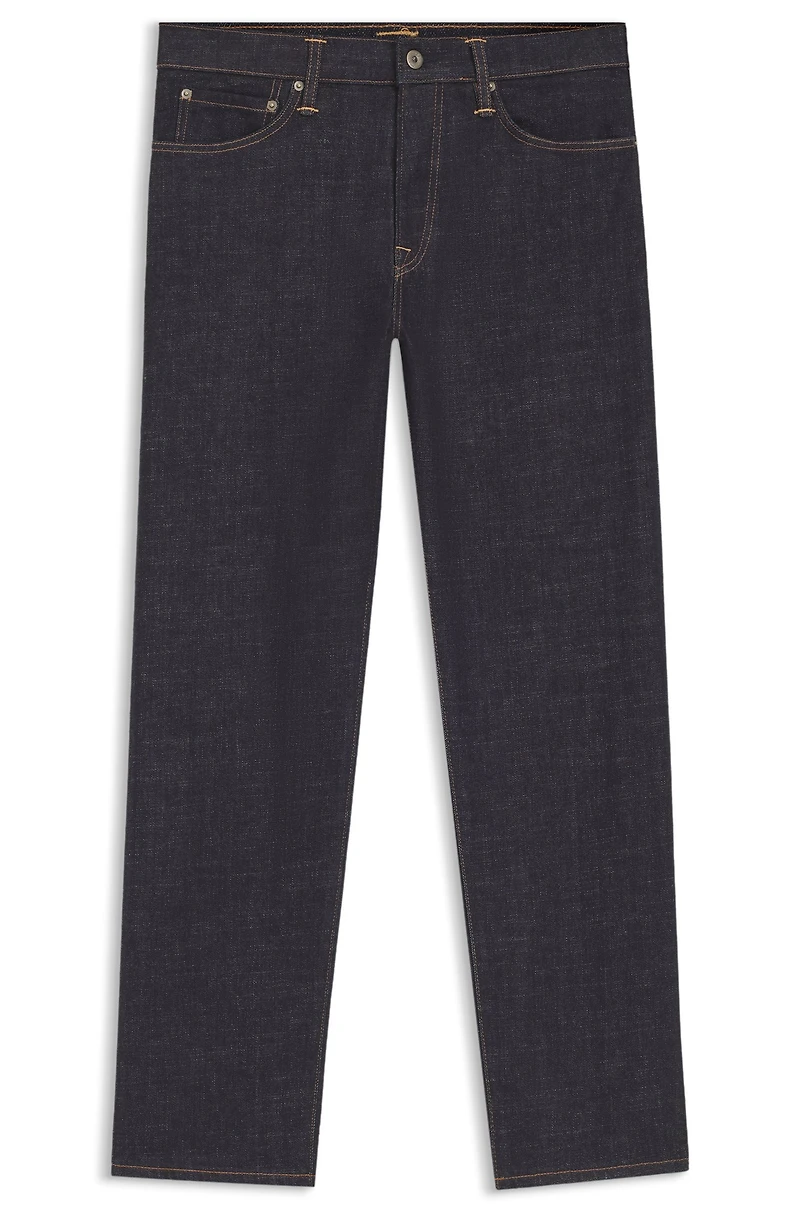 BECKHAM x BOSS regular-fit jeans dark-blue denim