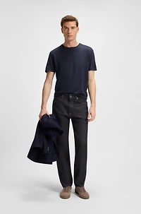 BECKHAM x BOSS regular-fit jeans dark-blue denim