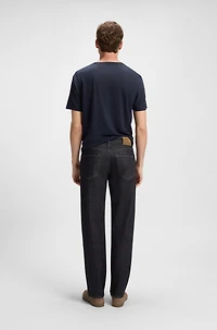 BECKHAM x BOSS regular-fit jeans dark-blue denim