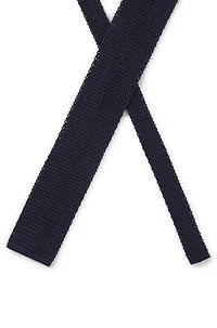 BECKHAM x BOSS knit tie in silk