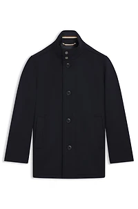 Wool-cashmere coat a relaxed fit