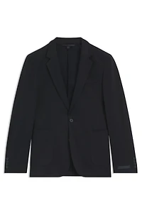 BECKHAM x BOSS blazer a melange cotton blend