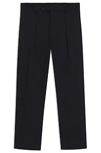 BECKHAM x BOSS trousers stretch cotton