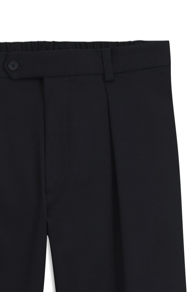 BECKHAM x BOSS trousers stretch cotton