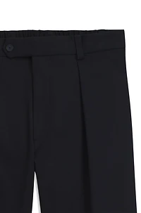 BECKHAM x BOSS trousers stretch cotton
