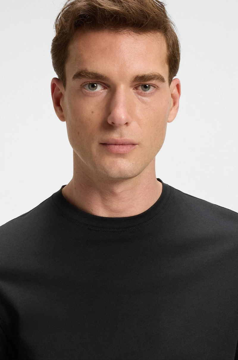 BECKHAM x BOSS T-shirt mercerised cotton