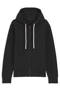 BECKHAM x BOSS zip-up hoodie mercerised cotton terry