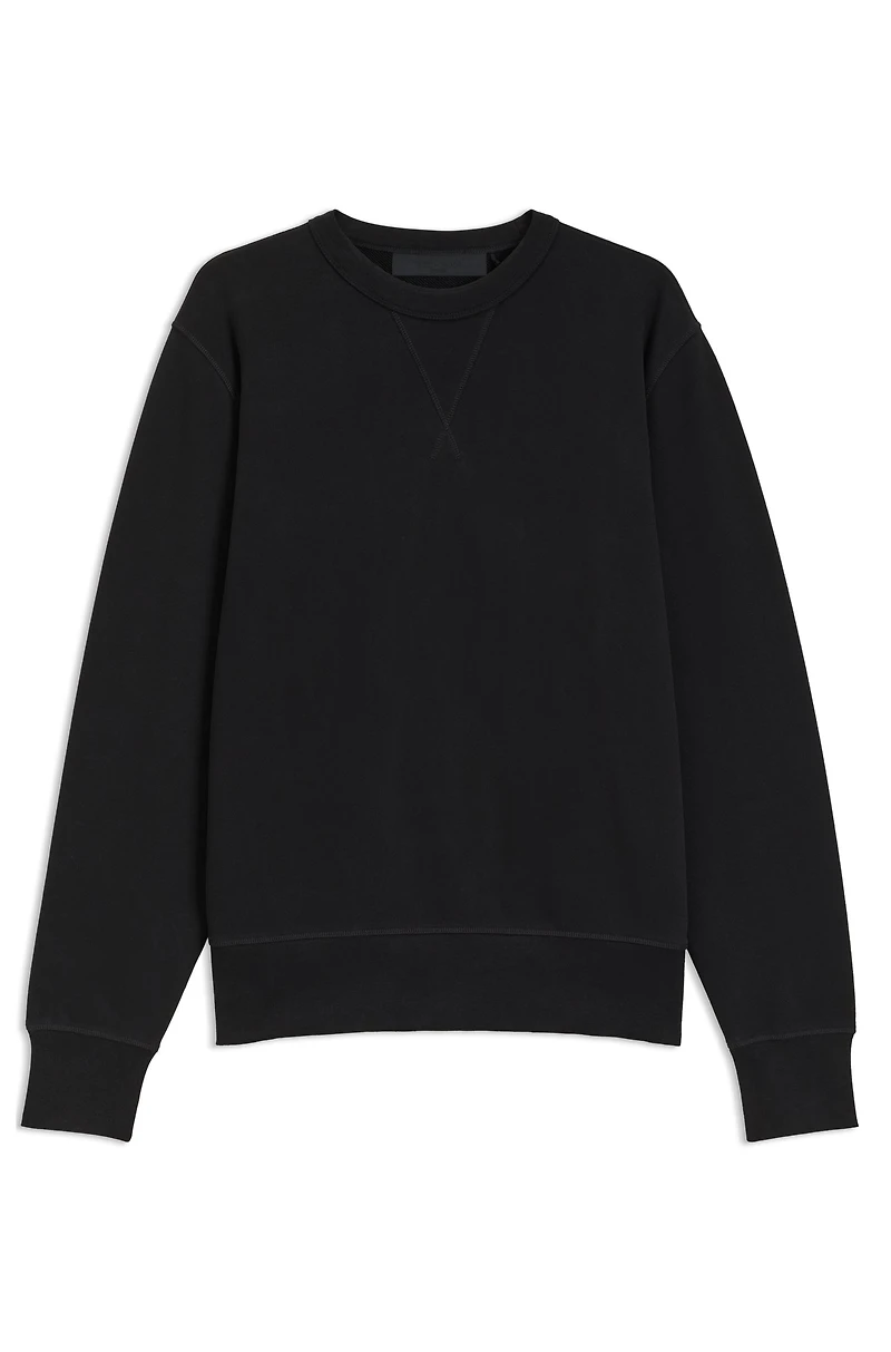 BECKHAM x BOSS sweatshirt mercerised cotton terry