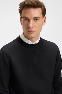 BECKHAM x BOSS sweatshirt mercerised cotton terry